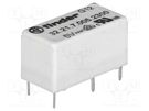 Relay: electromagnetic; SPST-NO; Ucoil: 5VDC; Icontacts max: 15A FINDER