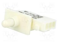 Switch: door; Pos: 2; SPST-NO; 0.5A/250VAC; white; on panel; D3D OMRON Electronic Components