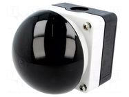 Switch: manual and foot; Stabl.pos: 1; NC + NO; IP67; -25÷40°C; FAK EATON ELECTRIC