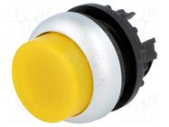 Switch: push-button; 22mm; Stabl.pos: 1; yellow; M22-FLED,M22-LED EATON ELECTRIC