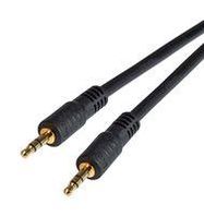 CABLE ASSY, 3.5MM STEREO PLUG-PLUG, 25'