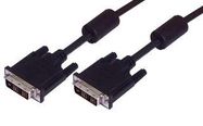 CABLE, DVI-D SINGLE LINK PL-PL, 15FT