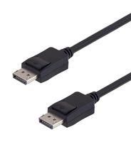 CABLE ASSY, DISPLAYPORT PLUG-PLUG, 19.7"