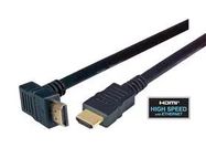 CABLE ASSY, HDMI R/A PLUG-PLUG, 13.1'