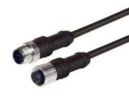 SENSOR CORD, 5P M12 PLUG-RCPT, 6.6'