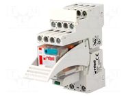 Relay: interface; DPDT; Ucoil: 12VDC; 12A; 12A/250VAC; 12A/24VDC RELPOL