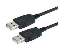 USB CABLE, 2.0 A PLUG-A PLUG, 29.5"
