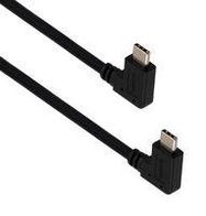 USB CABLE, 3.0 C R/A PLUG-C PLUG, 11.8"