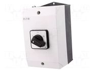 Switch: star-delta cam switch; Stabl.pos: 3; 32A; 0-Y-Δ; Poles: 3 EATON ELECTRIC