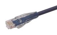 ENET CORD, CAT6, RJ45 PLUG-PLUG, 1'