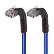 ENET CORD, CAT6, R/A RJ45 PLUG-PLUG, 2'