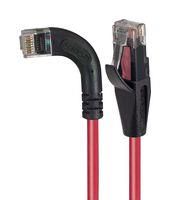 ENET CORD, CAT6, RJ45 R/A PLUG-PLUG, 25'