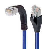 ENET CORD, CAT6, RJ45 R/A PLUG-PLUG, 3'