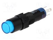 Switch: push-button; Pos: 2; SPDT; 0.5A/250VAC; 1A/24VDC; ON-ON ONPOW