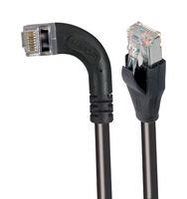 ENET CORD, CAT6, R/A RJ45 PLUG-PLUG, 10'