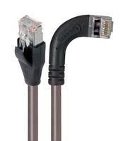 ENET CORD, CAT6, R/A RJ45 PLUG-PLUG, 1'