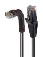 ENET CORD, CAT6, R/A RJ45 PLUG-PLUG, 10'