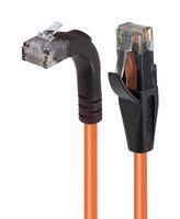 ENET CORD, C5E, RJ45 R/A PLUG-PLUG, 25'