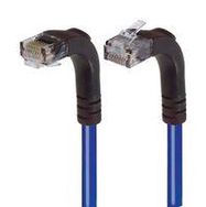 ENET CORD, CAT5E, R/A RJ45 PLUG-PLUG, 3'