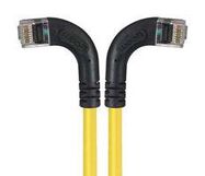 ENET CORD, CAT5E, R/A RJ45 PLUG-PLUG/15'