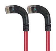 ENET CORD, CAT5E, R/A RJ45 PLUG-PLUG, 2'