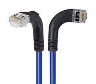 ENET CORD, CAT5E, R/A RJ45 PLUG-PLUG, 7'