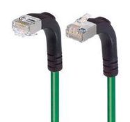 ENET CORD, CAT5E, R/A RJ45 PLUG-PLUG, 3'