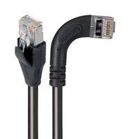 ENET CORD, CAT5E, RJ45 R/A PLUG-PLUG, 5'