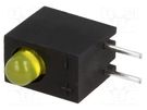 LED; in housing; yellow; 3mm; No.of diodes: 1; 20mA; 40°; 2.1÷2.5V KINGBRIGHT ELECTRONIC