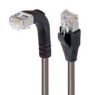 ENET CORD, CAT5E, RJ45 R/A PLUG-PLUG, 5'