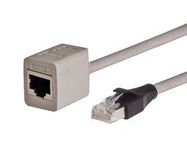 ENET CORD, CAT5E, RJ45 PLUG-JACK, 7'