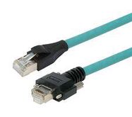 ENET CORD, CAT5E, RJ45 PLUG-PLUG, 3.3'