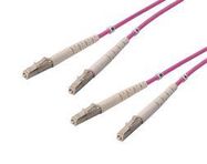 FO CABLE, LC-LC DUPLEX, OM4, 3.3'