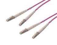 FO CABLE, LC-LC DUPLEX, OM4, 6.6'