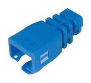 STRAIN RELIEF BOOT, RJ45 PLUG, PP, BLU