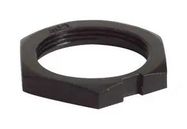 NYLON NUT, SIZE 13/16-28, BLACK
