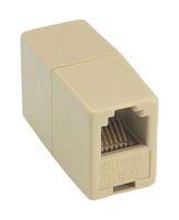 ADAPTER, IN-LINE, RJ12 JACK-JACK, 6P6C