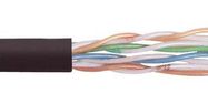 CABLE, NETWORK, C5E, 24AWG, 1000', BLACK