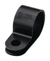 P CLAMP, BLACK, NYLON 6.6 HS