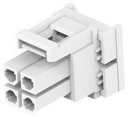 CONNECTOR HOUSING, RCPT, 4POS, 4.2MM