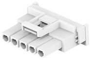 CONNECTOR HOUSING, RCPT, 5POS, 4.2MM