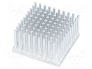 Heatsink; LED; L: 36mm; W: 36mm; H: 20mm; 3.2K/W FISCHER ELEKTRONIK