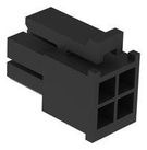 RECT PWR HOUSING, 4POS, 2ROW, CABLE