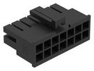 RECT PWR HOUSING, 14POS, 2ROW, CABLE