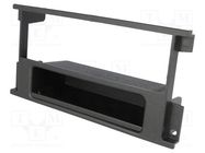 Radio frame; Suzuki; 1 DIN; black ACV