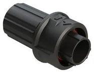 CIRCULAR CONN, PLUG, 4POS, CRIMP