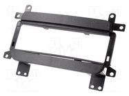 Radio frame; Suzuki; 1 DIN; black METRA