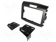 Radio frame; Honda; 2 DIN; anthracite METRA