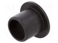 Bearing: sleeve bearing; with flange; Øout: 10mm; Øint: 8mm; L: 10mm IGUS