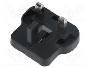 Adapter; Connectors for the country: Great Britain MEAN WELL